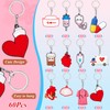 Henoyso 60 Pcs Nurses Keychains Bulk Graduation Gifts Nurses Week