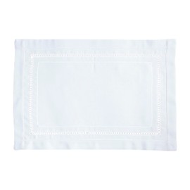 Traditional Hemstitch Placemat (Set of 12)