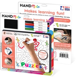 Kids Preschool Learning Activities: Preschool Puzzle Fun Dry Erase Board | Puzzle Practice Book for Kids | Busy Book for Toddlers | Puzzle Learning Toys | Kids Toys