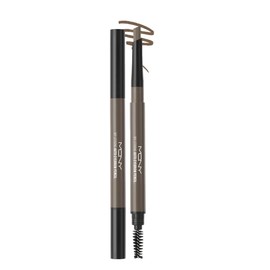 MQNY Mystrong Auto Eyebrow Pencil-Hard Powder 0.35g Eyebrow Pencil Eyebrow Makeup Powder Korean Cosmetics (#03 Walnut Brown)