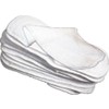 Little Lamb Washable Fleecy Nappy Liners Washable Nappy Fleece Pack of 10 Size 1