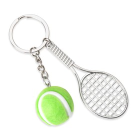 Tennis Keychain Gifts for Men Women Birhthday Gifts for Tennis Player Gifts for Boys Girls Tennis Lover Gifts for Her Him Key Chain Tennis Ball Keyring Gifts for Tennis Team Coach