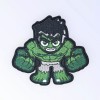 Unbranded ANGRY INCREDIBLE HULK SUPERHERO EMBROIDERED IRON ON PATCH 3