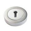 Vibe Key Hole Escutcheon Satin Chrome