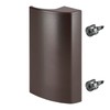 SOTECH Seja II Balcony Door Handle Aluminium Brown 85 x