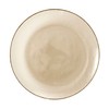 Los Cabos Glass Dinnerware and Drinkware Collection Ginger Root 10.5