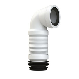 Viva 90° Angle Slinky-FIT Flexible WC Pan Connector 300Mm - 600Mm Plumbing