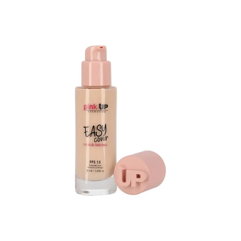 Maquillaje Pink Up Easy Cover + Polvo Matte Hd
