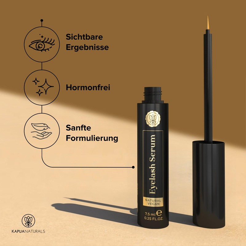 Kapua Naturals Cura delle ciglia (Bio siero ciglia)