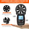 LYCEBELL LC-866A Handheld HVAC Anemometer, Pro Digital Wind Speed for
