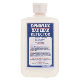 Dynaflux Gas Leak Detector, 4 Oz (1 Bottle)
