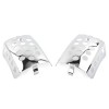 Unbranded Chrome Front Brake Caliper Insert Cover For Harley Electra