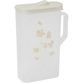 Pearl Metal DD-8016 Cold Water Tea Barley Tea Pot, Cold Water Bottle, 6.6 gal (2.0 L), Violet, Cool Square