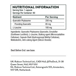 Thorne Quercetin Phytosome - Exclusive Phytosome Complex - 60 Capsules