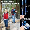 Covacure Trekking Poles Collapsible Hiking Poles - Aluminum Alloy 7075