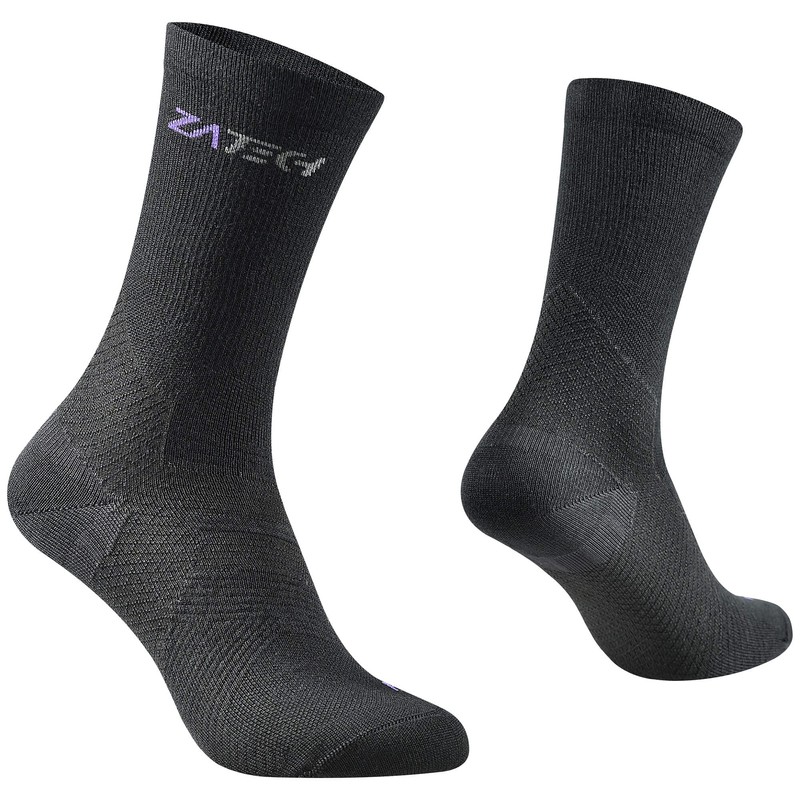 ZaTech Merino Plantar Fasciitis Socks Lightweight Micro Crew Compression Socks,