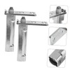 Operitacx 2pcs Zinc Alloy Freezer Door Hinges Replacement Kit for