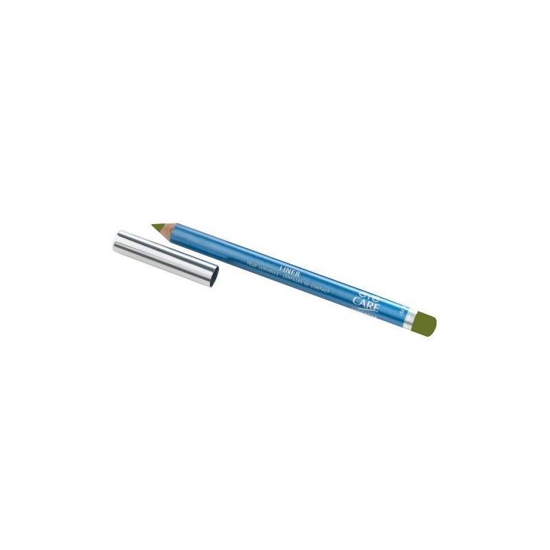 EYE CARE Kajalstift/Eyeliner, fest Farbe: olive, 1er Pack (1 x