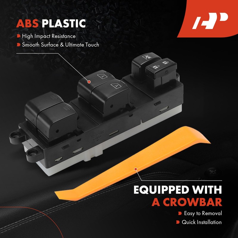 A-Premium Master Power Window Switch Compatible with Nissan TITAN 2015