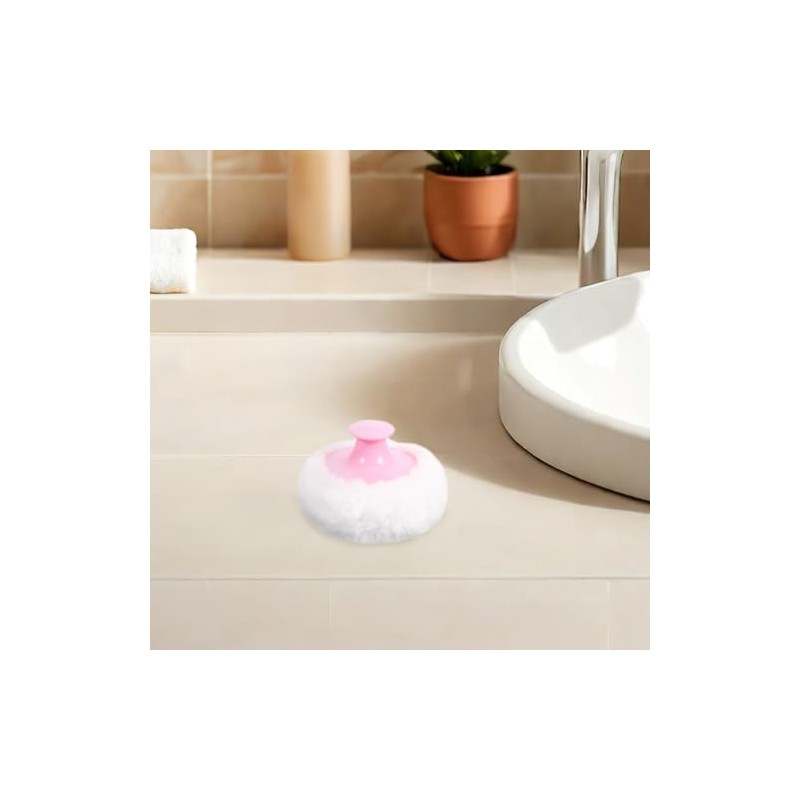 Jojofuny 2pcs Powder Puff 8cm Soft Plush Talcum Applicator For