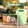Camping Cutting Board, HI NINGER Collapsible Chopping Board with Colander,