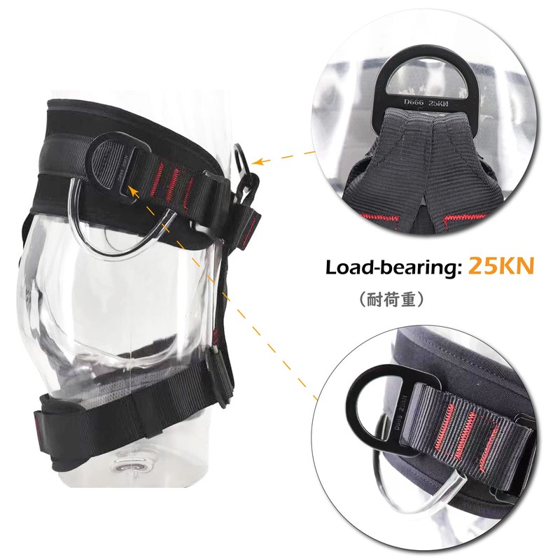 TRIWONDER Climbing Harnesses Waist Protection Safety Harness Half Body Harness