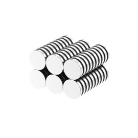 AplysiaTech N52-1/2 D x 0.08" H - 60 Pack, Powerful Small Rare Earth Magnets, Super Strong Button Neodymium Disc Magnets for Fridge, Office, Building, Scientific, Crafts, DIY Magnet 0.5 x 0.08 Inch