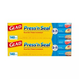 GLAD PRESS & SEAL GRIP SARAN WRAP 11.8" x 47.4 YDS 280 SQ FT/USA MADE