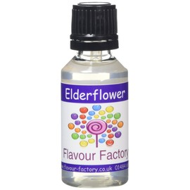 Flavour Factory Elderflower Extra Strong Concentrates 85.5 ml (Pack of 3 x 28.5ml)