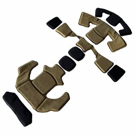 ArmorMason Ultra Memory Foam Pad Set for Combat Helmets - Gold, Medium, Unisex-Adults