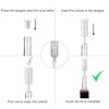 Hsthe Sea 3Pcs Fermentation Tubes, Fermentation Tube with Stopper, Fermentation