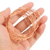 4pcs LED String Lights 5.3m 52pcs Lamp Beads Warm Lighting