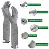 Schnittschutzhandschuhe, Schnittsichere Handschuhe mit langen Ärmeln Leistungsfähiger Level 5 Schutz