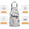 BGBDEIA Biology Science Theory Apron for Women Men, Adjustable Apron