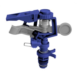 TATAY High Line Garden Hose with Watering Kit, 15 Metres, 5/8’ 15mm Diameter, 3 Layers PVC, Resistance 25 Bars and -10º to 40º, Flexible, BPA Free, Blue