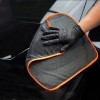 SPTA Microfiber Twist Pile Rapid Orange Edge Car Drying Cloth