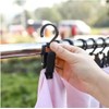 20 PCS Laundry Hooks with Clips，Clothes pins，360° Rotating Hook Clips,