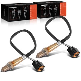 A-Premium - Sensor de oxígeno O2 compatible con Hyundai Accent 2000-2011 y Kia Rio 2006-2011, Rio5 2006-2011, 1.5L 1.6L, Upstream y Downstream, juego de 2 piezas, reemplazar # 25024349, 3921023950