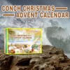 Christmas Countdown Advent Calendar 24 Pcs Shell Toys 2022 Conch