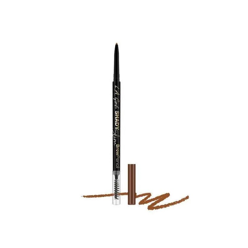 LA Girl Shady Slim Brow Pencil, Espresso - Dark brown