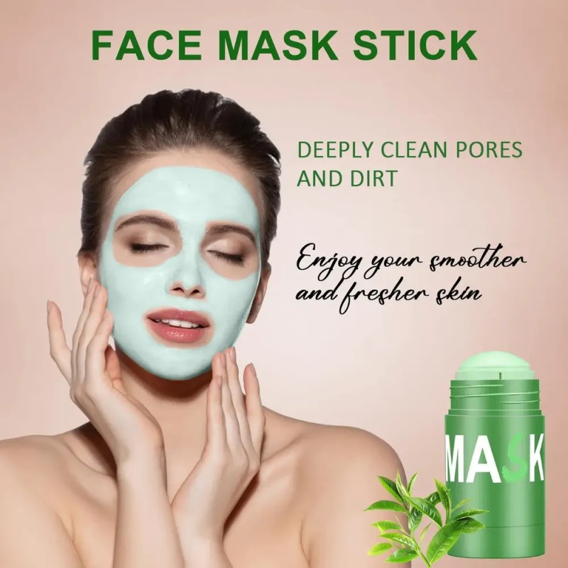 Mascarilla Facial En Barra De Té Verde For Eliminar