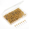 Dimeho 500 Pcs Map Tacks Push Pins 1/8 Inch Small