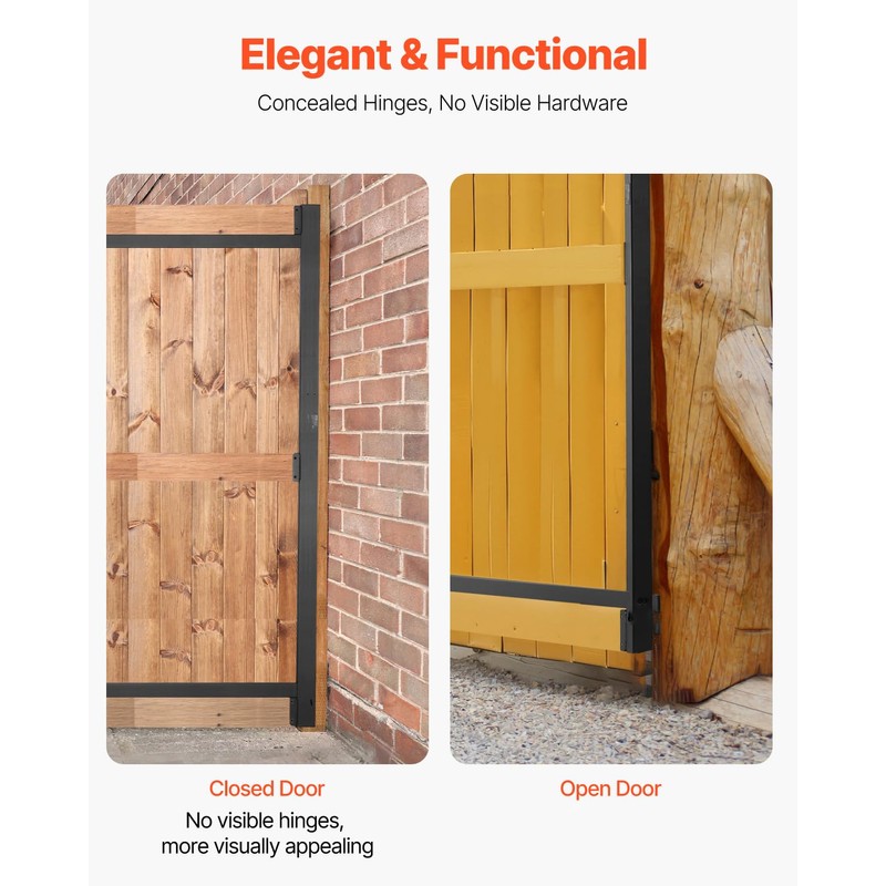 VEVOR Gate Building Kit, Fits 60 to 96 in Wide