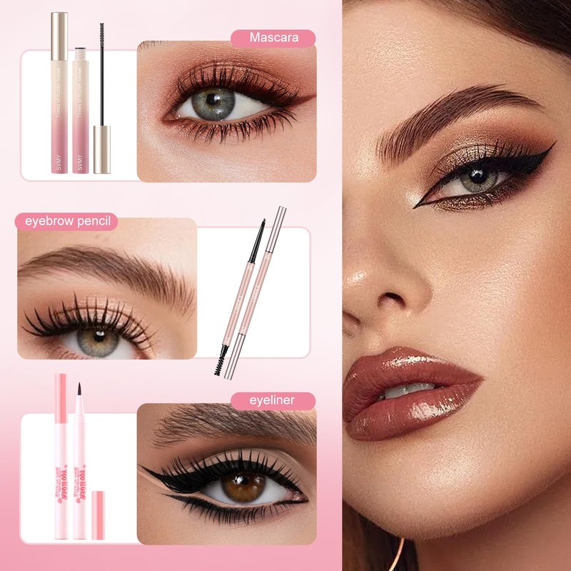Fynqwor Makeup Kit,Makeup Set,25Pieces All in One Makeup Kit for