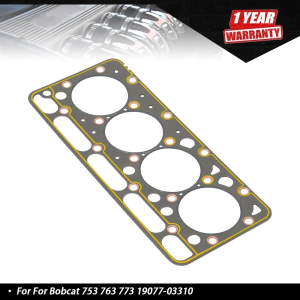 munirater Fit For Bobcat 753 763 773 Engine Cylinder Head