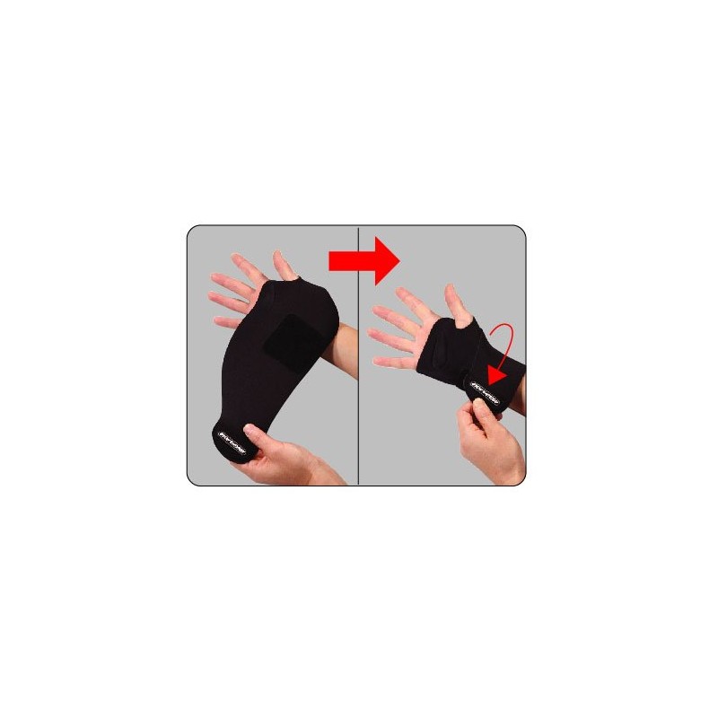ROUGH & ROAD RR5903 Motorcycle Glove Wrist Assist Band (Left