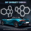 BRILLIHOOD LED Hexagon Garage Lights, 24 Pack Car Garage Light