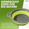 Gevoli Large Collapsible Colander with Self Draining Base - 5Qt