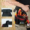 MELOTOUGH Electrician Tool Pouch Lightweight Belt Organizer with Tape Holder