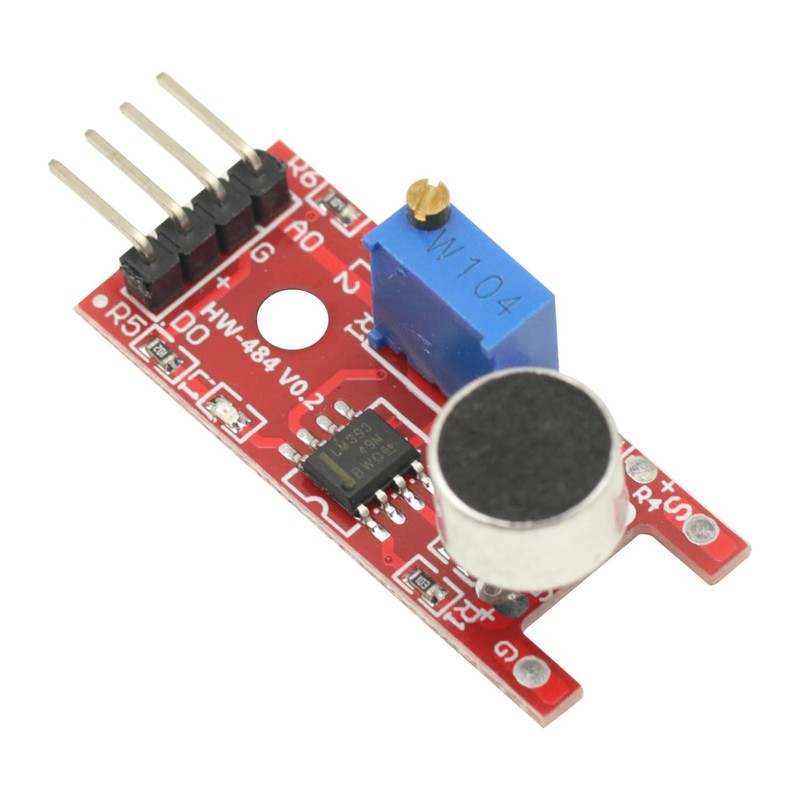 3 PCS Microphone Voice Sound Sensor Detection Module for Arduino